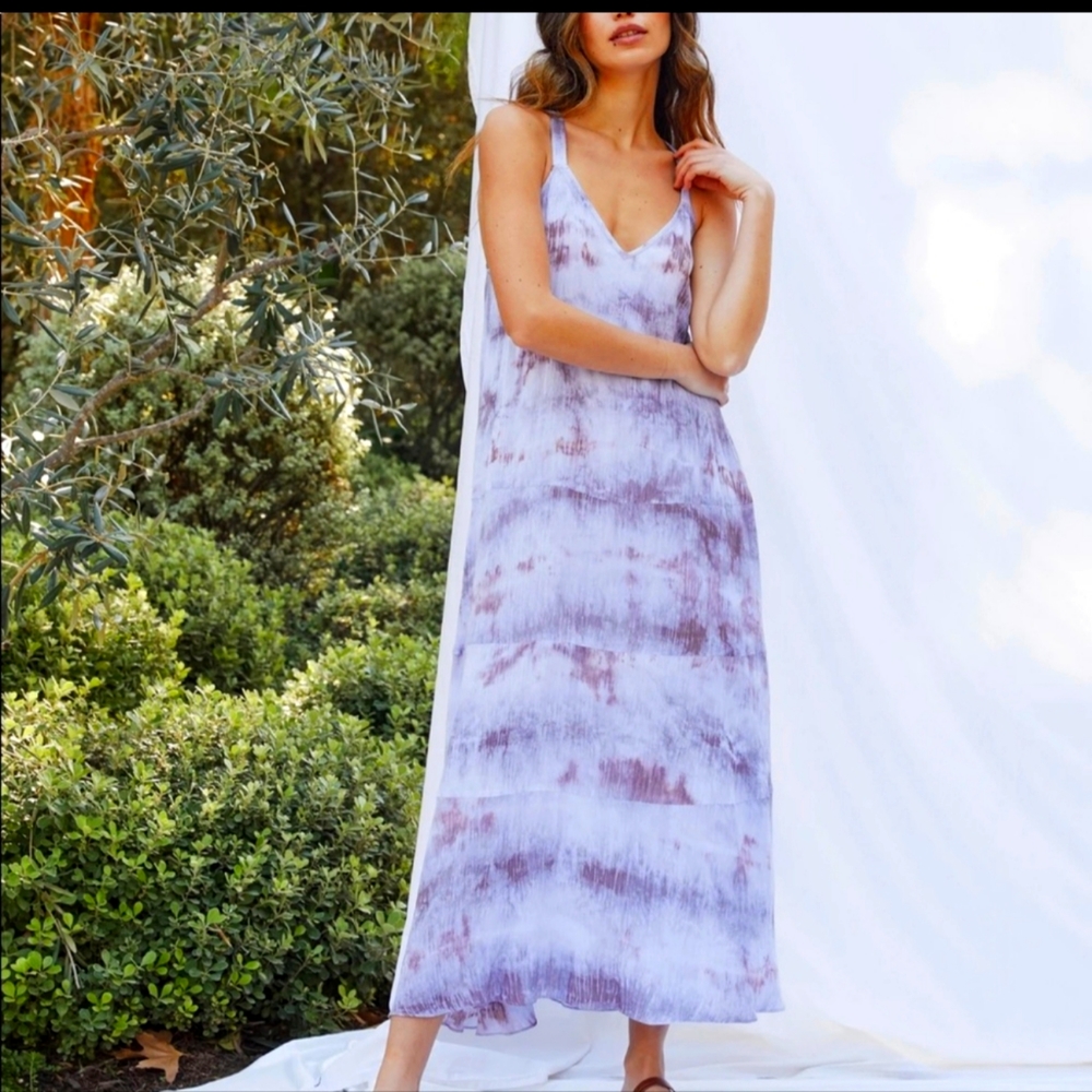 Lucy Paris Stevie Tie Dye Maxi Dress